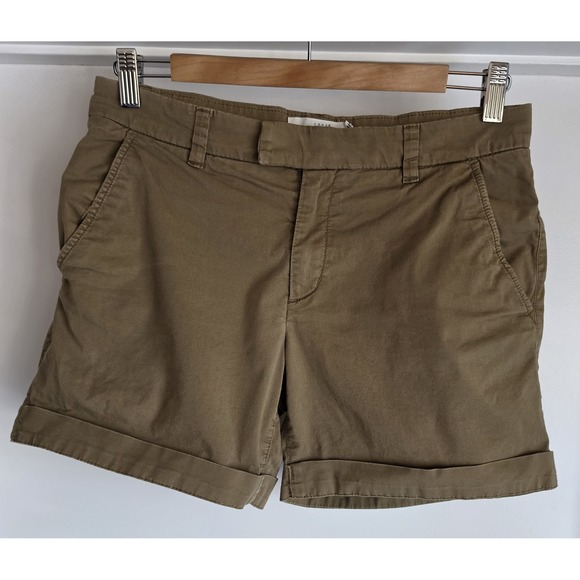 L.O.G.G. Other - L.O.G.G. Bermuda Shorts Women Size 6 Brown Solid Cotton Casual Chino